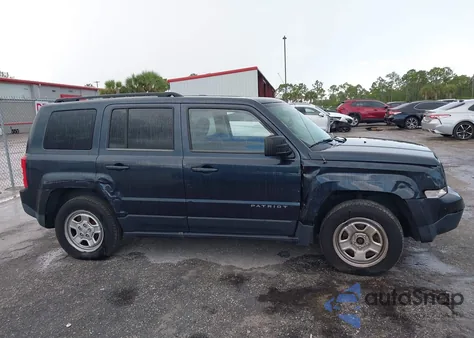 2014 Jeep Patriot Sport z USA, uszkodzony, nr VIN 1C4NJPBA6ED617775